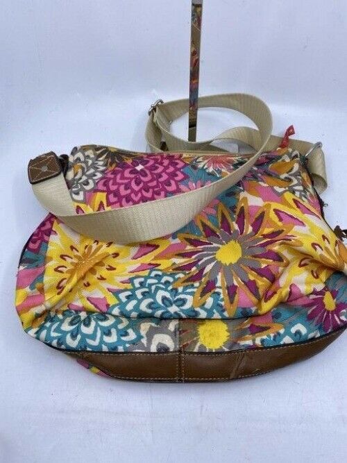 Lily Bloom Unique Floral Nylon Cross Body Bag