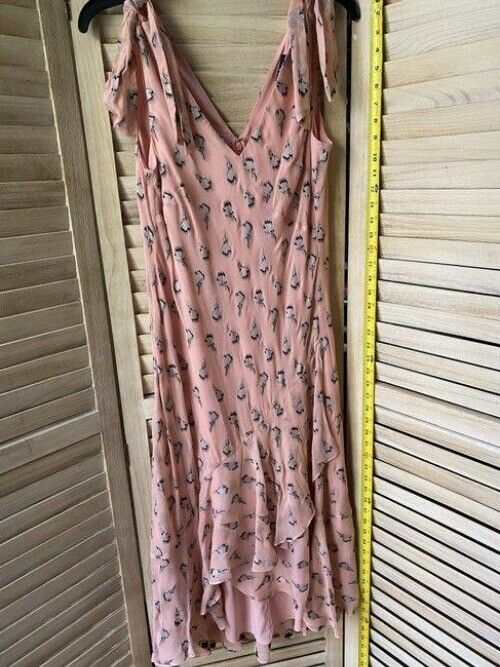 nicole miller coral black gray long msrp mid length casual maxi dress
