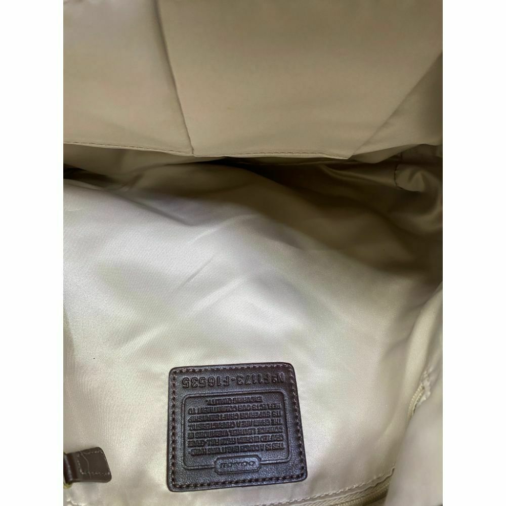 COACH XL Leather Brown Shoulder Bag Very Good Condition