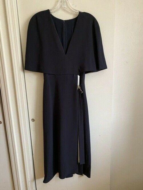 Cushnie Et Ochs Black Spaghetti Strap Silk Small Msrp