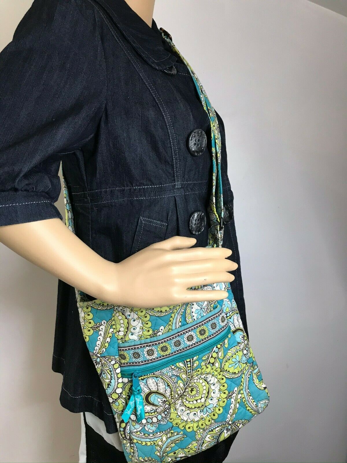Vera Bradley Quilted Crossbody / Shoulder Bag