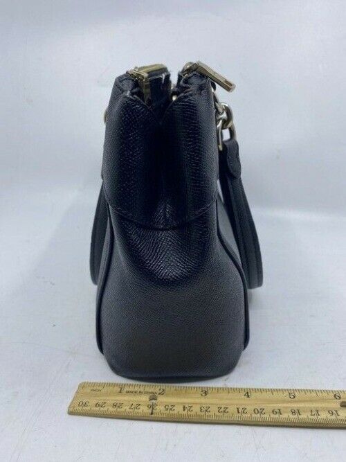 Coach Carryall Mini Brooke Light Goldblack Leather Cross Body Bag
