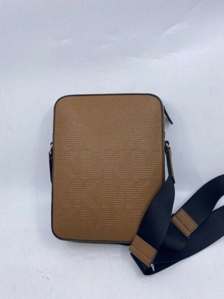 Michael Kors Cooper Logo Flight Luggage Camellia Matte Leather Messenger Bag