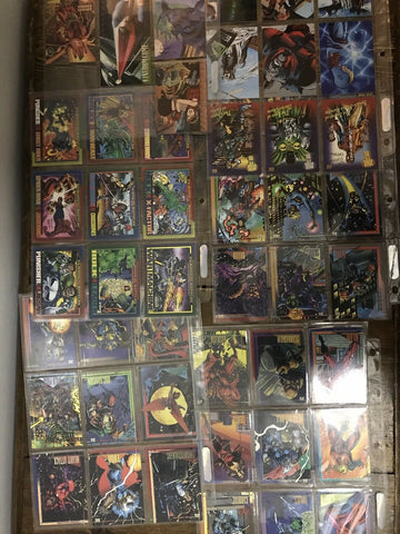 Collection of Trading Cards X-Men, SpiderMan, Pokemon 425 + Pieces!!