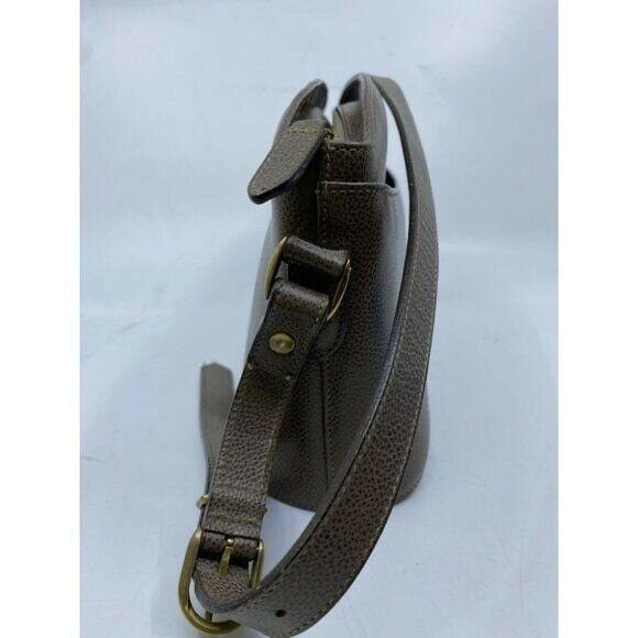Coach Brown Vintage Pebbled Leather Shoulder Bag