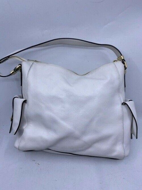 michael kors msrp white leather shoulder bag
