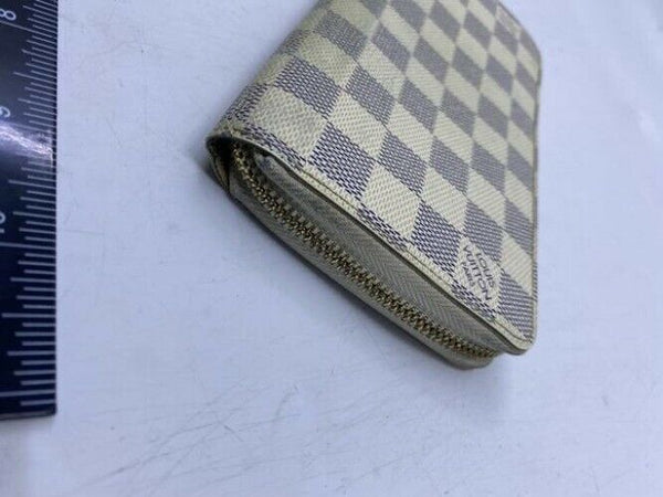 Louis Vuitton White Damier Azur Organizer Ca4182 Wallet