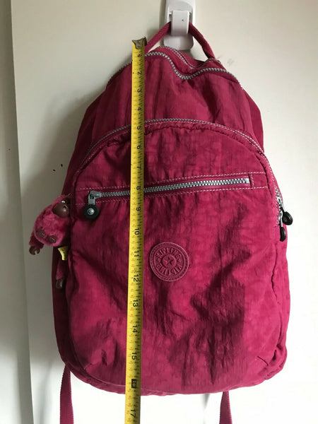 Kipling Red Backpack