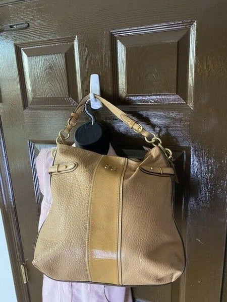 Coach Tote Tan Leather Shoulder Bag