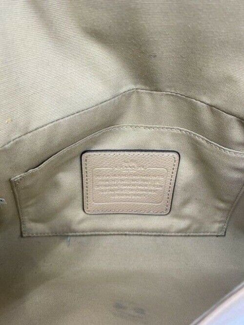 Coach Small Msrp Tan Leather Cross Body Bag