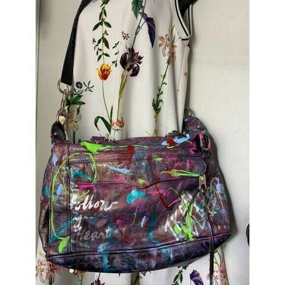 Rebecca Minkoff Customized Multi Color Tote Bag
