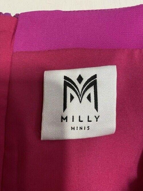 milly minis purple new short casual dress
