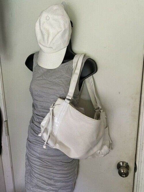Sag Harbor The Cloths I Wear White Mesh Shoulder Bag