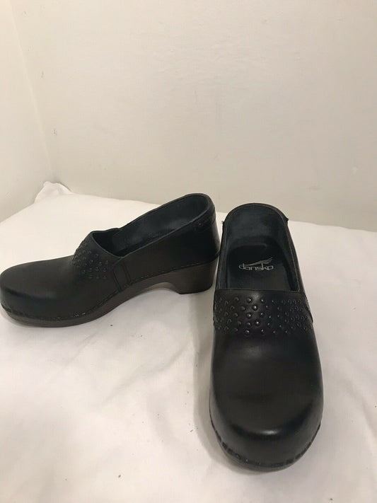DANSKO CLASSIC CLOGS Black Stud Designed-size US 5.5