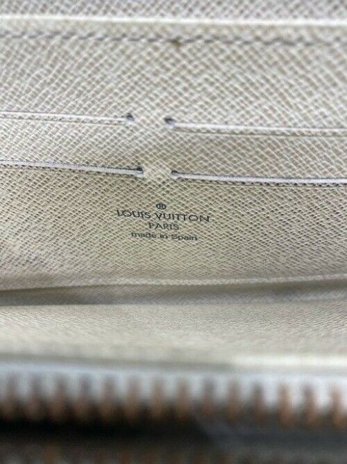 Louis Vuitton White Damier Azur Organizer Ca4182 Wallet
