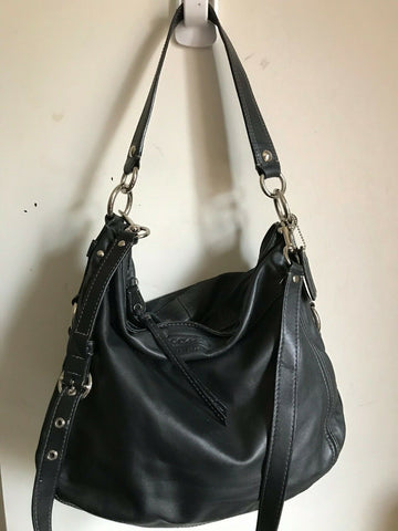 Coach cross body bag - Black Leather