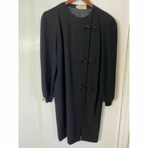 Valentino Women's Vintage Black Dress Size Small