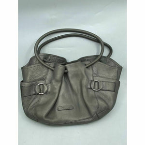 COLE HAAN Gray Large Leather Tote/ Shoulder Bag Msrp 350