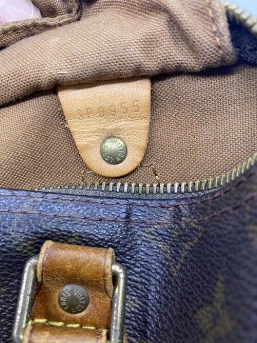 Louis Vuitton Speedy Vintage Brown Monogram Canvas Tote