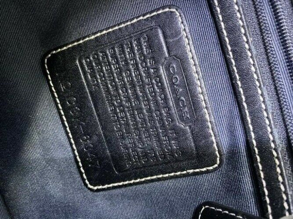 Coach Black Fabric Cross Body Bag