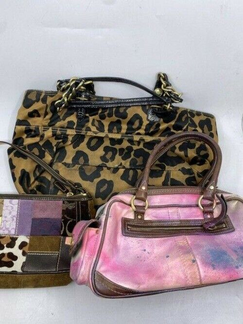 coach of mixed brands multicolor tote