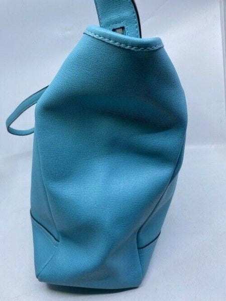 Coach shopping xl great condition msrp blue leather tote