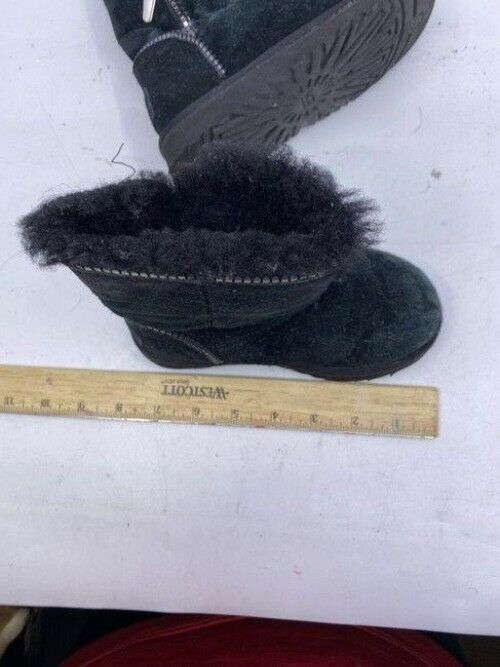 Ugg Australia Unique Zipper Top Kids Bootsbooties Size Us