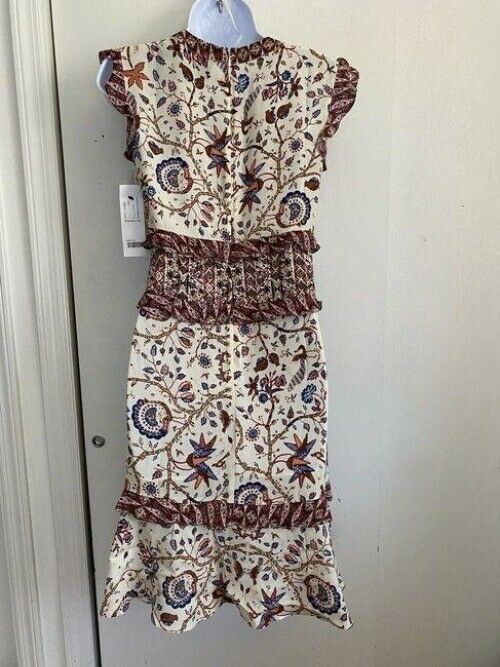 nicole miller multicolor new v neck msrp short formal dress