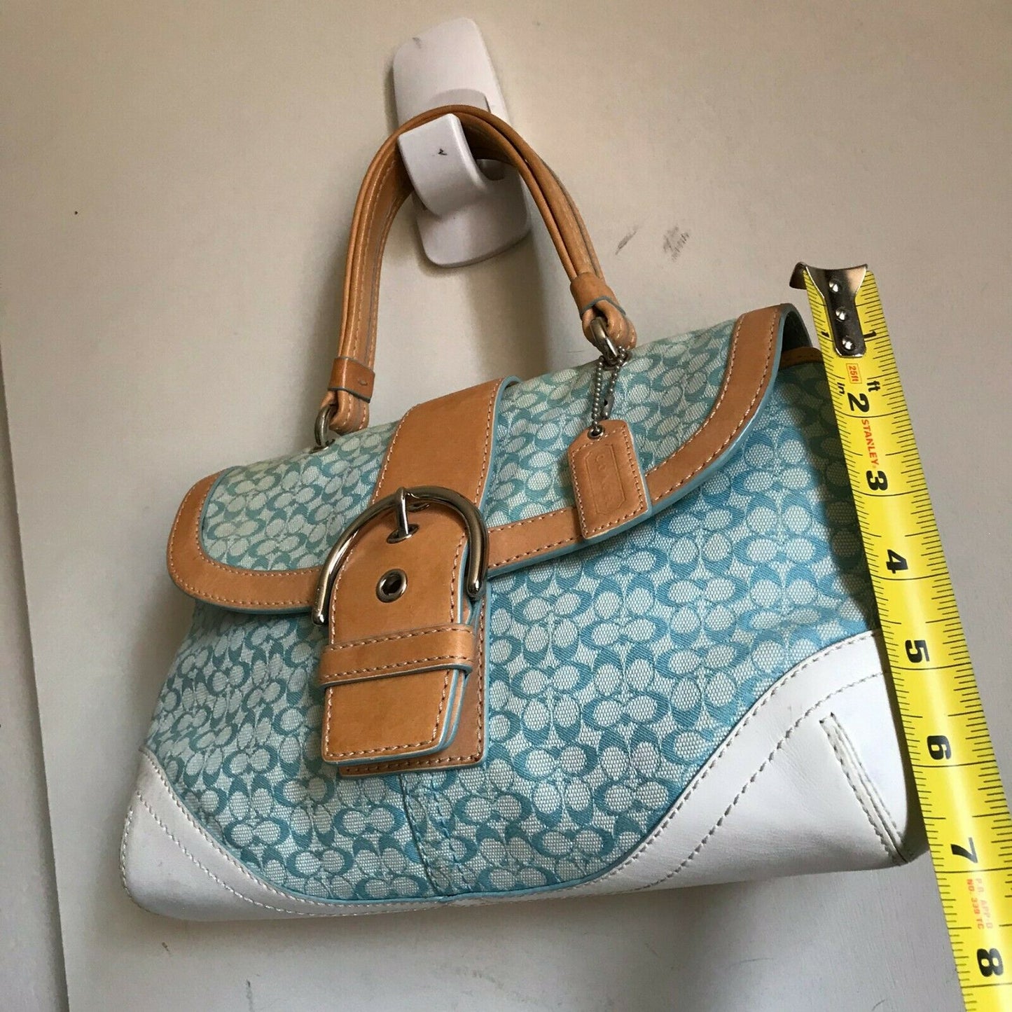 Coach Colored Fabric Handbag