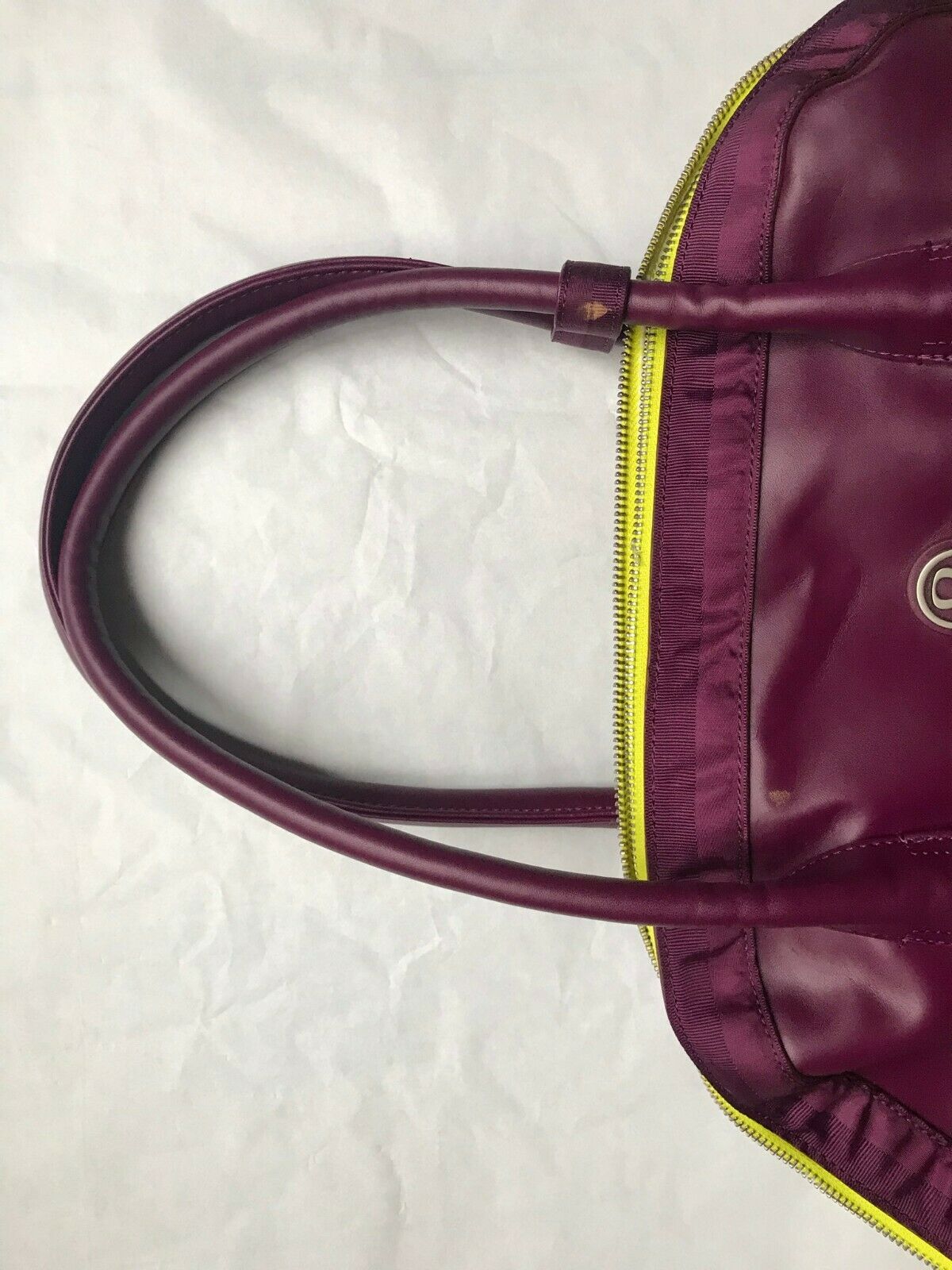 Lululemon Large Gym/School/Work Purple Poly Shoulder Bag
