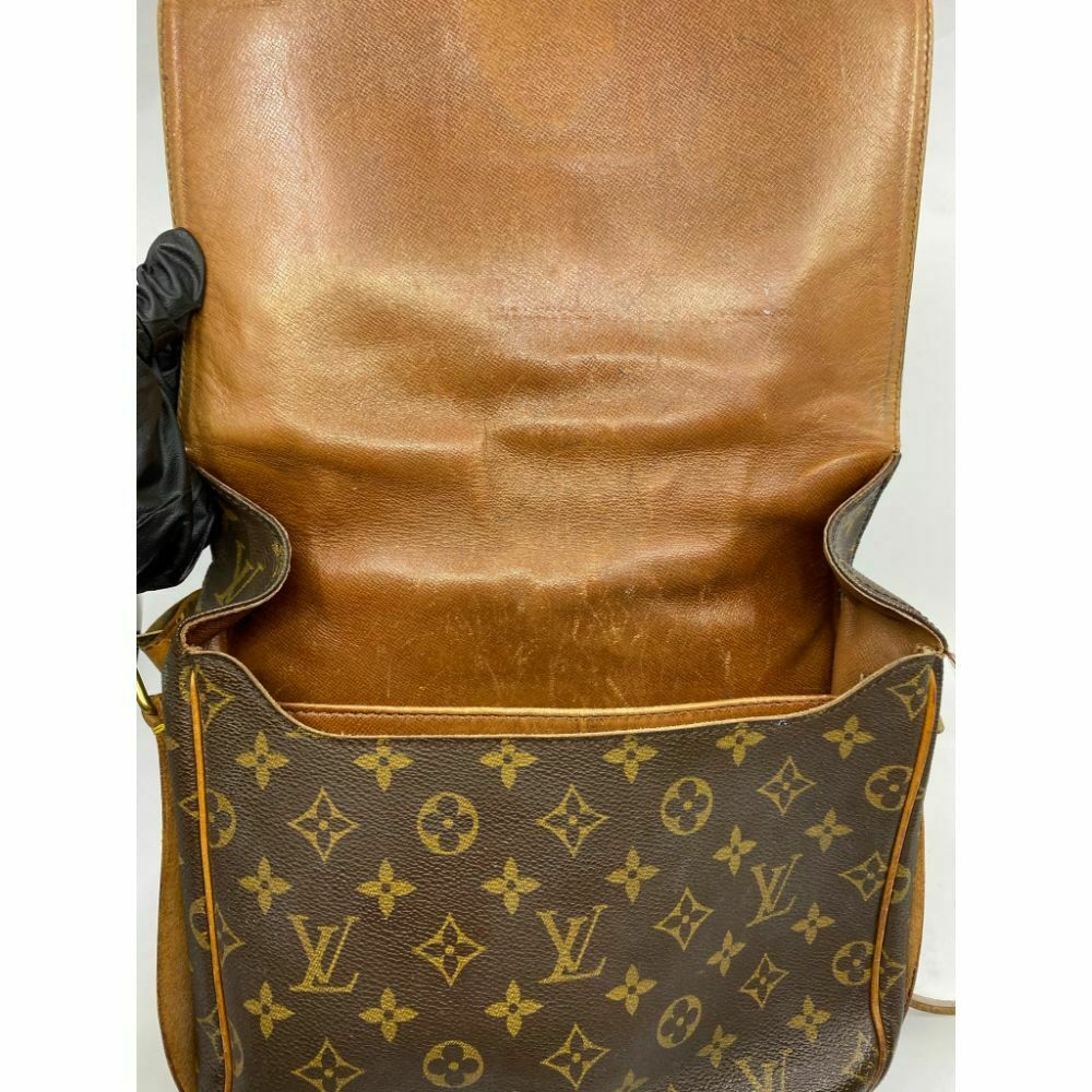 LOUIS VUITTON Brown Vintage Monogram Crossbody Bag
