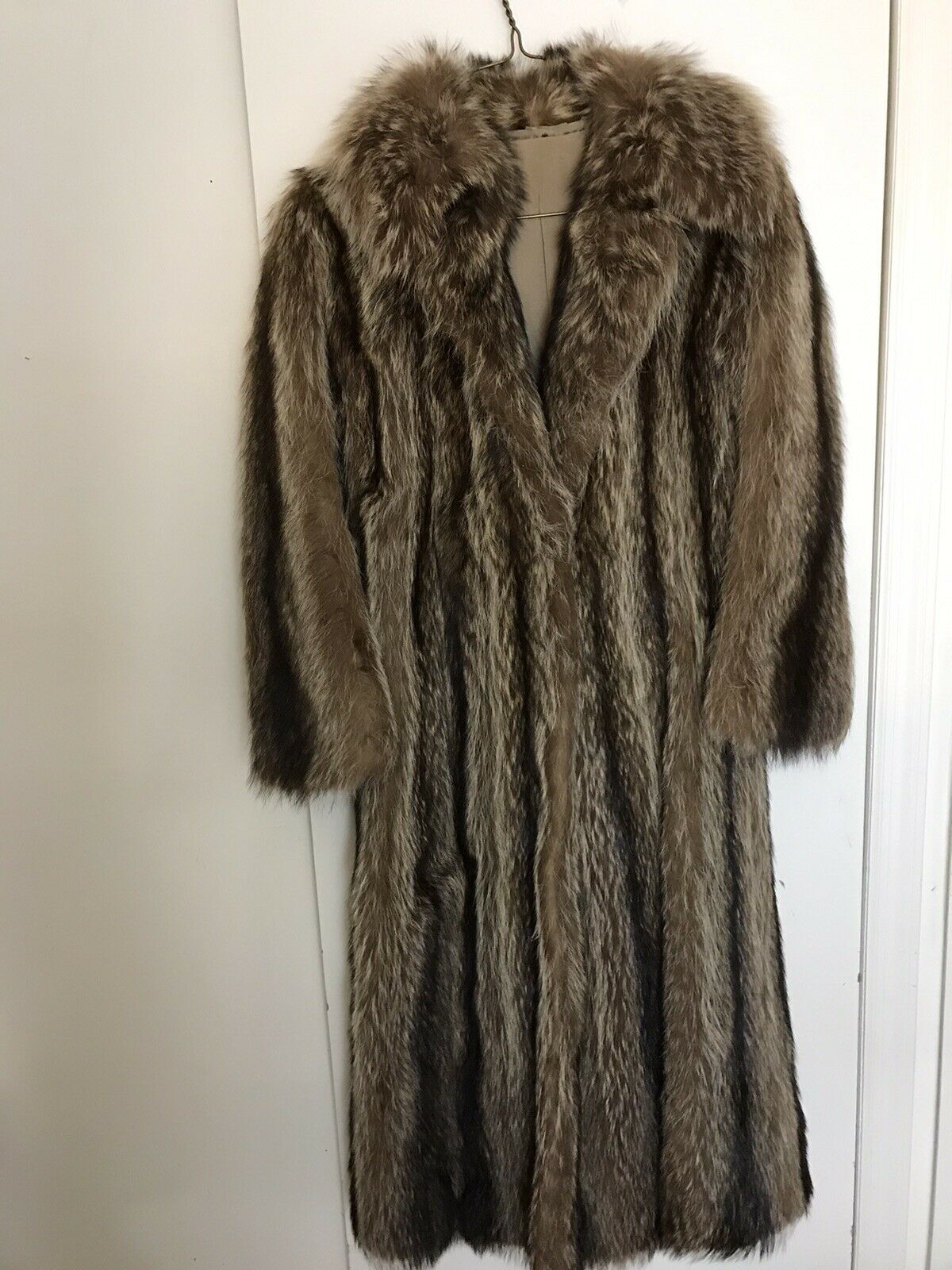 Fur Coat Long, size Small