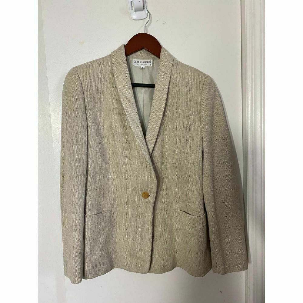 GIORGIO ARMANI Women’s Career Jacket Size 6 Msrp 1,500