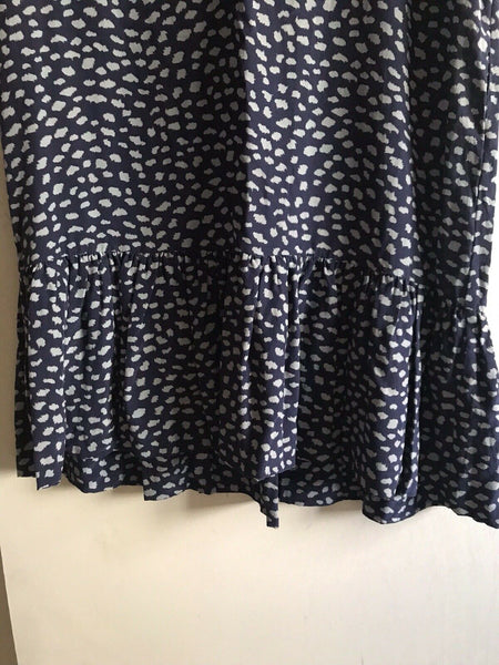 JOIE Blue Printed Tunic Size Medium