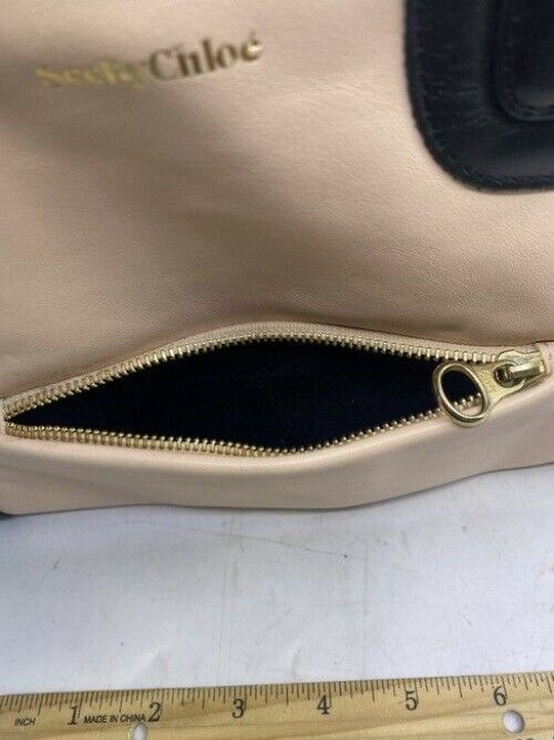 See By Chloe Iris Small Handbag Bliss And Black Leather Cross Body Bag