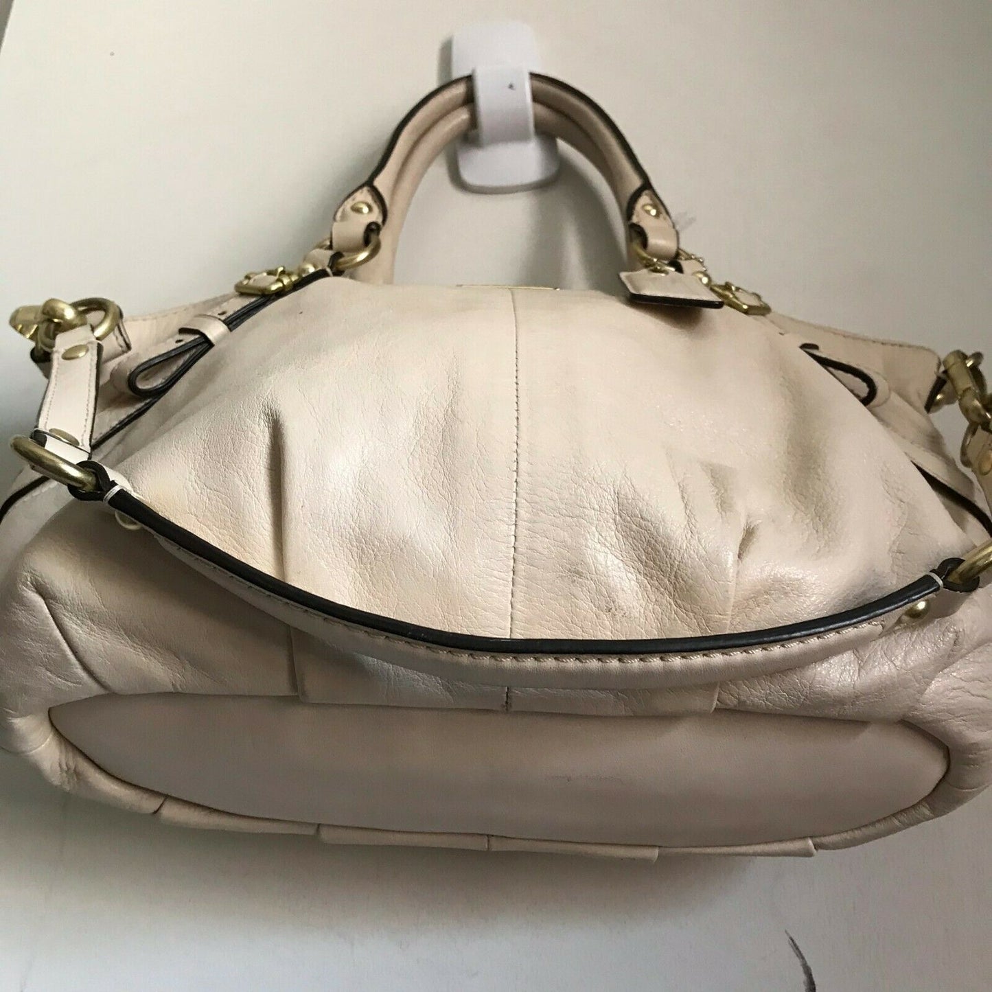 Coach leather tote bag