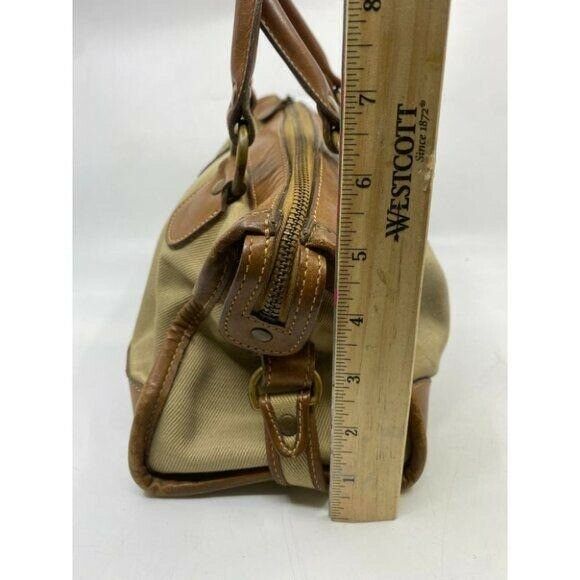 GHURKA Tan Brown Vintage Crossbody Bag