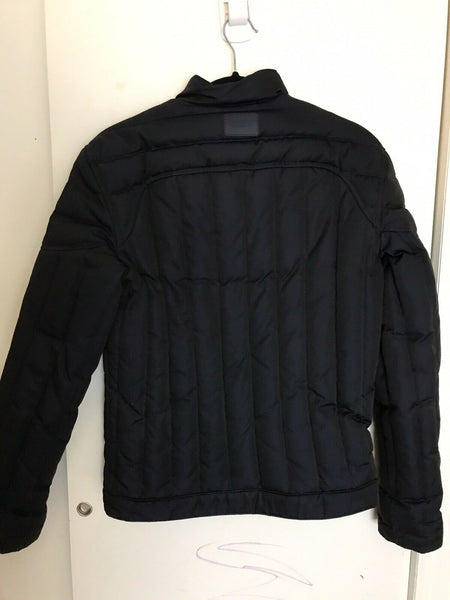 Armani Exchange Womens Navy Quilted Jacket size small