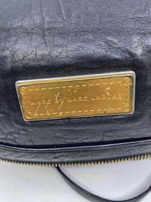 Marc By Marc Jacobs 3 Size Convertible Black Leather Cross Body Bag