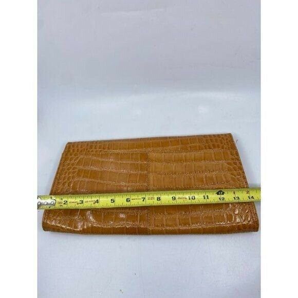 Muska Milano Orange Vintage Leather Handbag