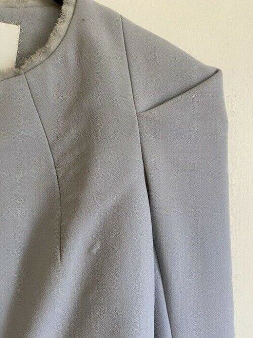 Zac Posen gray new feather msrp