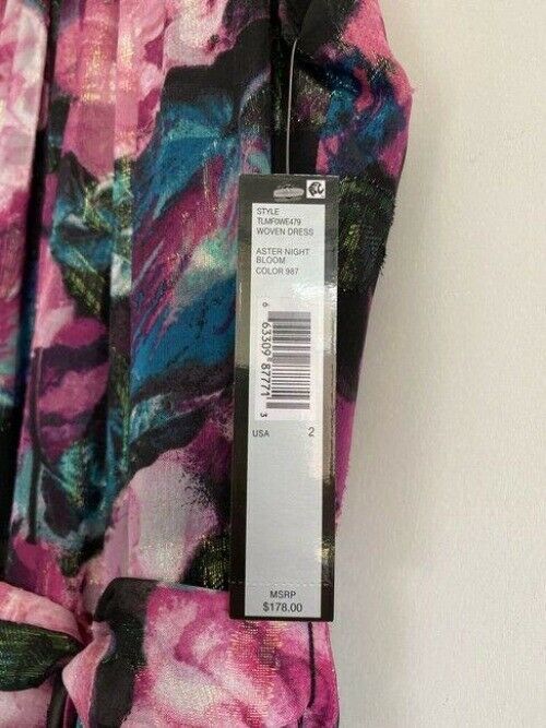 elie tahari multi color long msrp formal dress