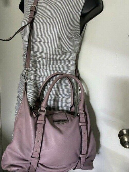 Simply Vera Vera Wang Light Purple Faux Leather Shoulder Bag