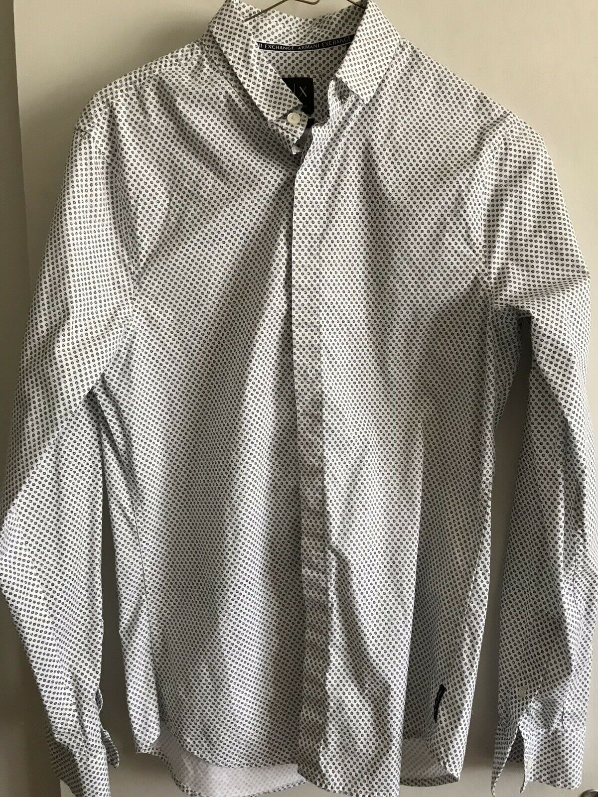 Armani Exchange Women’s Long Sleeve Woven Sz Small