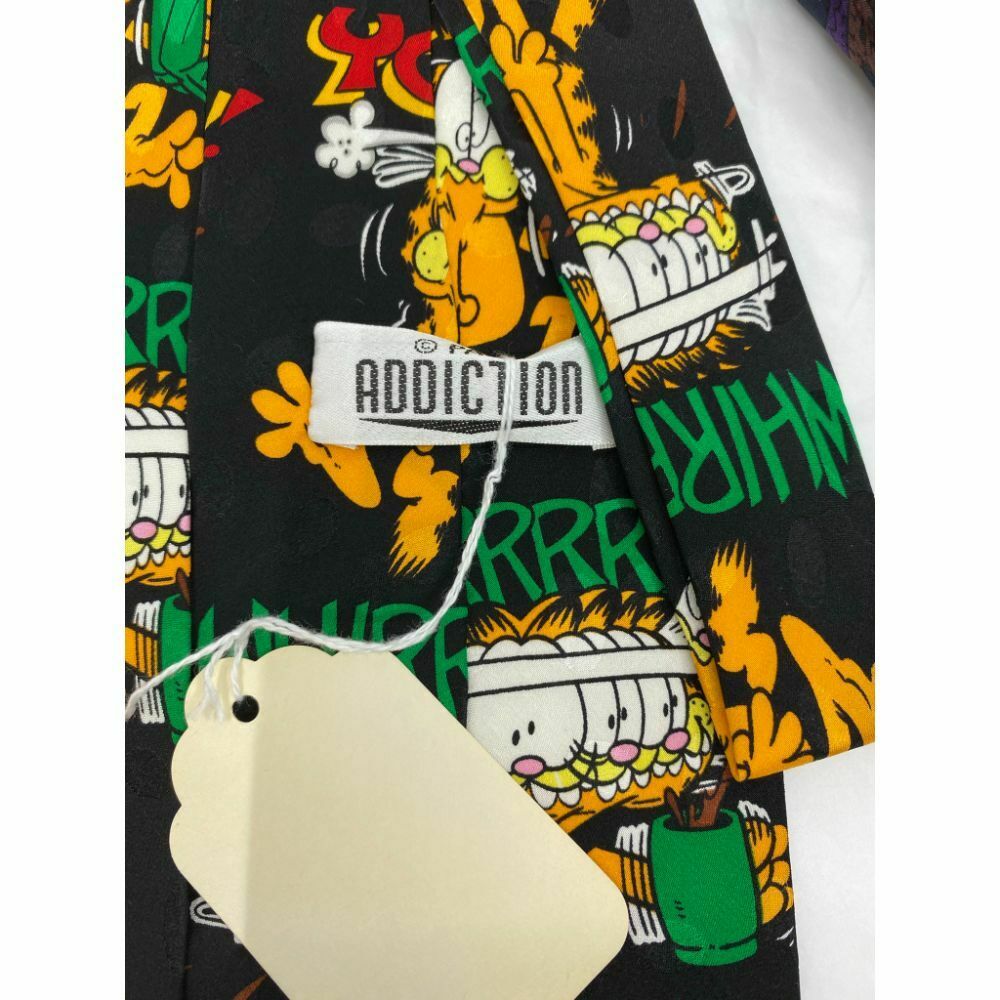 New Lot of 3 Neck tie Disney, Looney Tunes Black Yellow Green Total Msrp 75