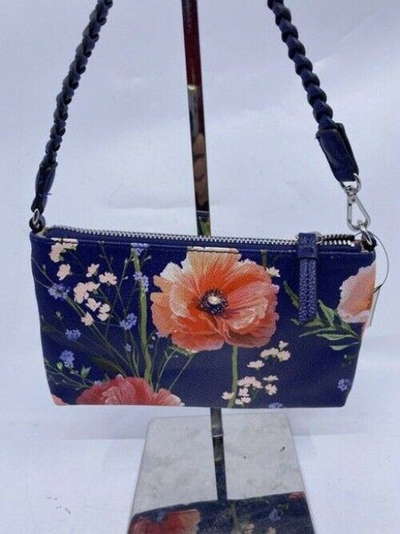 Dana Buchman New With Tags Floral Faux Leather Tote