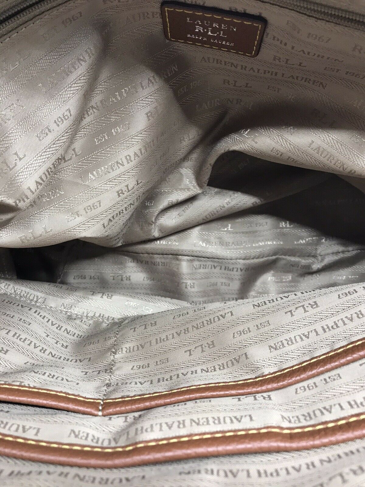 Ralph Lauren Tote Stripes
