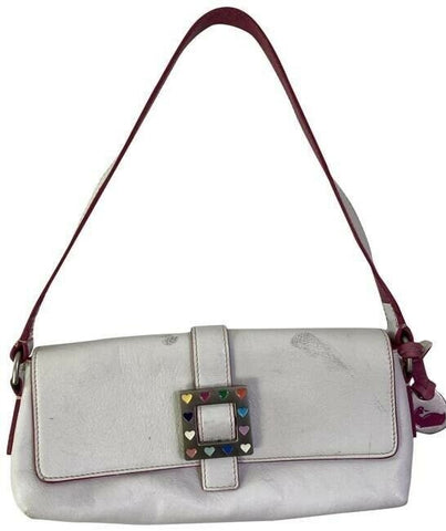 dooney and bourke mini purse white leather tote