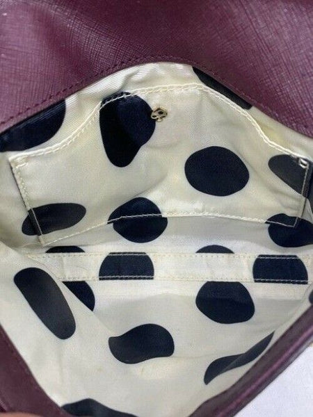 Kate Spade Cedar Street Monday Purple Leather Shoulder Bag