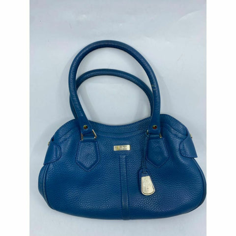 COLE HAAN Blue Large Leather Tote/ Shoulder Bag